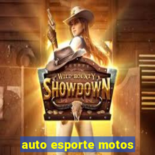 auto esporte motos